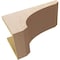 Ekena Millwork 9"W x 18"D x 9"H Wide Legacy Rough Cedar Woodgrain TimberThane Corbel, Primed Tan CORUR09X18X09LGYRCPR - alternate 4
